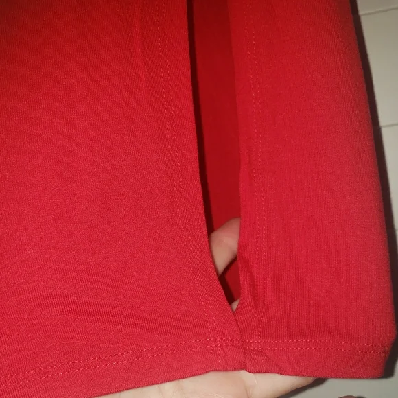 VENUS Red Strapless Jumpsuit - Picture 14 of 14